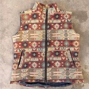 Women's Multicolor Patterned Vest